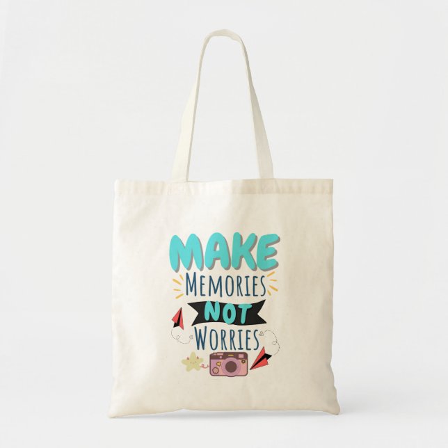 Sac fourre-tout avec citation esthétique sur la ph (Devant)