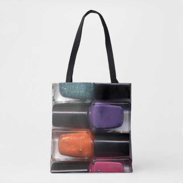 Sac fourre-tout avec impression de vernis à ongles (Devant)