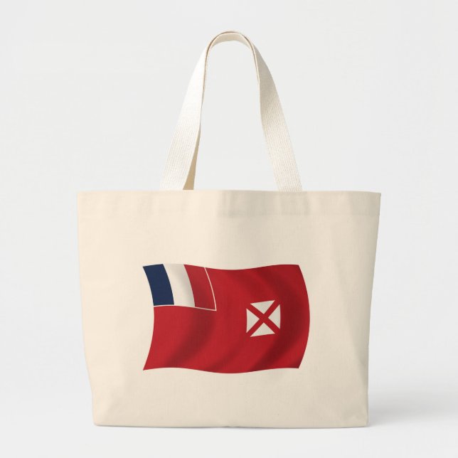 Sac fourre-tout avec le drapeau de Wallis-et-Futun (Devant)