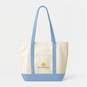 sac fourre-tout avec logo couleur