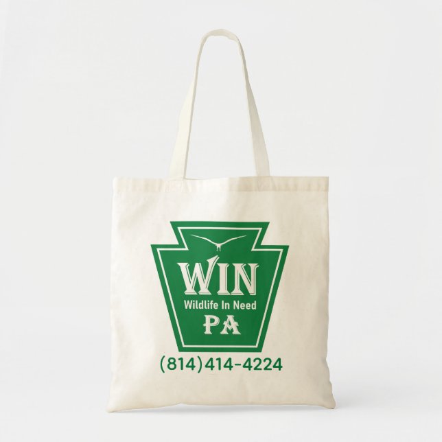 Sac fourre-tout avec logo WIN (Devant)