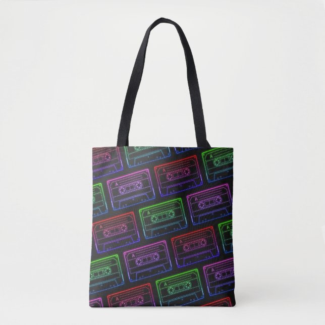 Sac fourre-tout Avec Motif Cassette Multicolor Neo (Devant)
