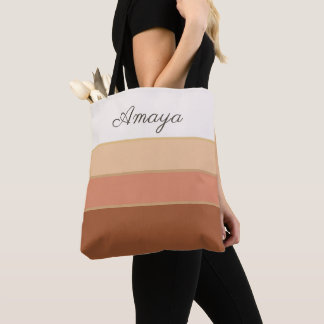 Sac fourre-tout avec nom personnalisé – Style sign