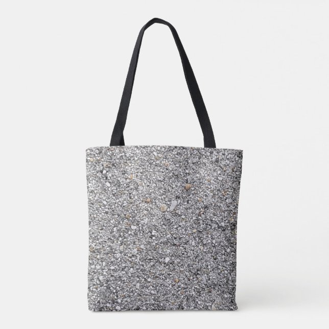 Sac fourre-tout avec une conception grise (Dos)