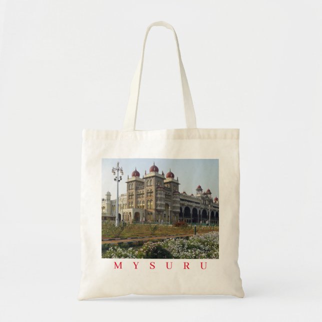 Sac fourre-tout avec vue sur le Mysuru Palace (Devant)