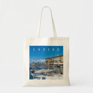 Sac fourre-tout avec vue sur le port du lac de Gar