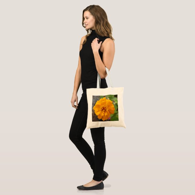 Sac fourre-tout avec Zinnia (Devant (modèle))