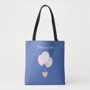 Sac fourre-tout Ballons Blancs Paix