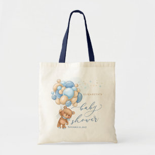 Sac fourre-tout Ballons Bleus Ours Teddy