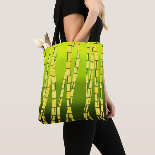 Sac fourre-tout bambou (De près)