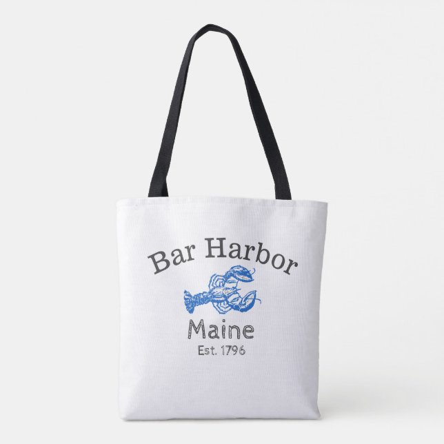 Sac fourre-tout "Bar Harbor Maine" (Dos)