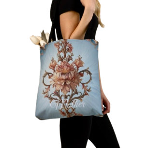 Sac fourre-tout Baroque Rose