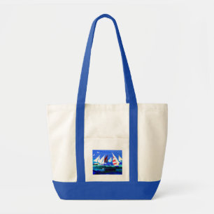 sac fourre-tout "Bateaux à voile"