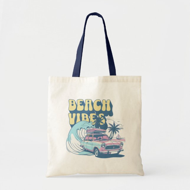 Sac fourre-tout Beach Vibes (Devant)