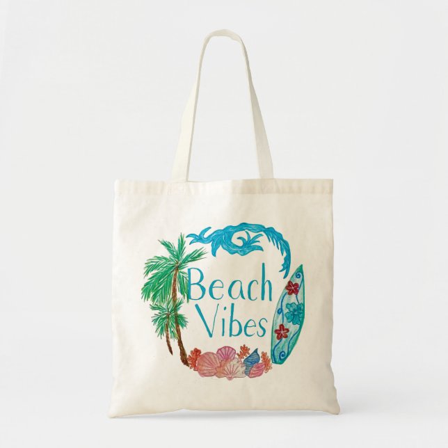 Sac fourre-tout Beach Vibes (Devant)
