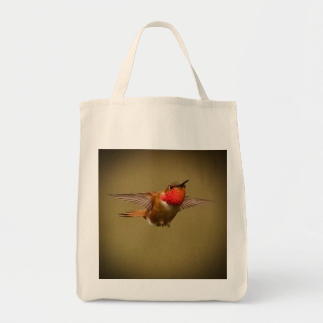 Sac fourre-tout - beau colibri (Devant)