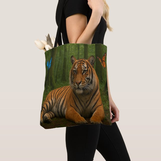 Sac fourre-tout Beau Tigre (De près)