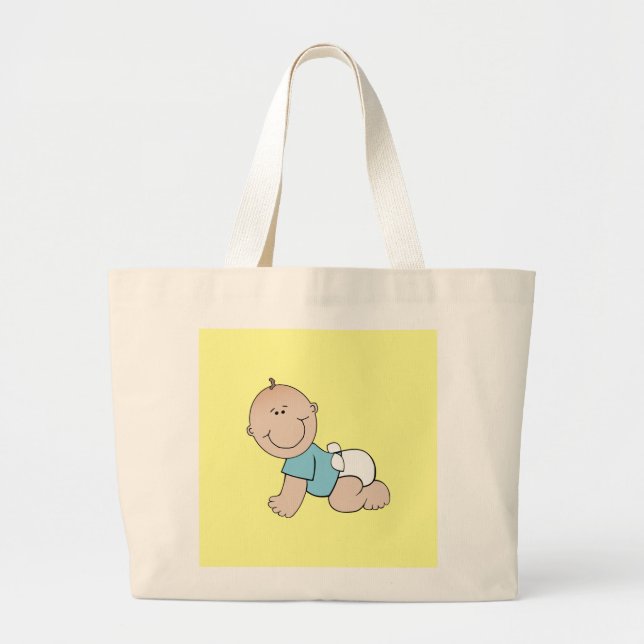 Sac fourre-tout bébé garçon rampant (Devant)