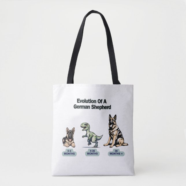 Sac fourre-tout berger allemand (Devant)