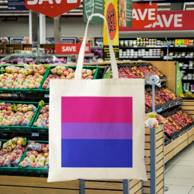 Sac fourre-tout Bi Pride (Créateur téléchargé)