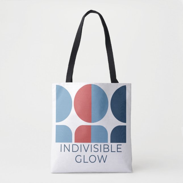 Sac fourre-tout BLANC du groupe GLOW indivisible (Devant)