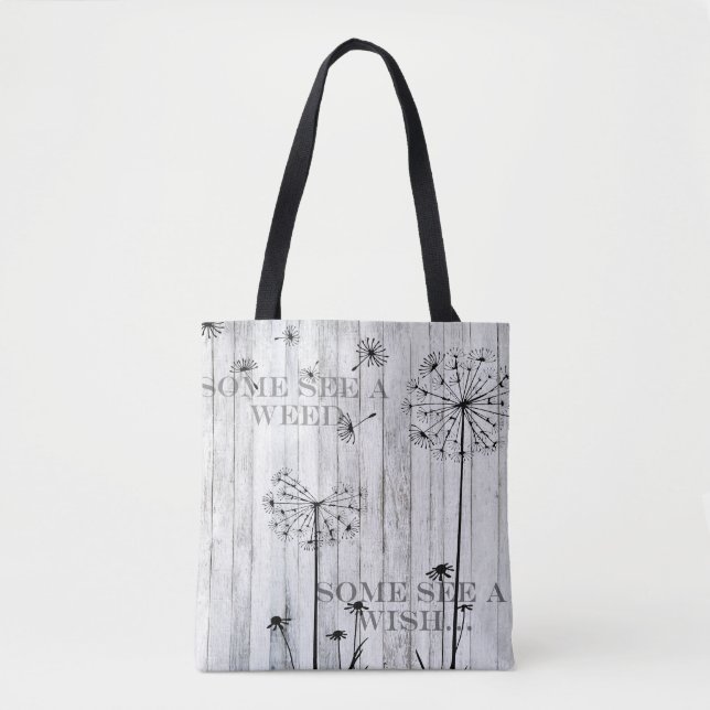 Sac fourre-tout blanc pur | Simple, chic et écolog (Devant)