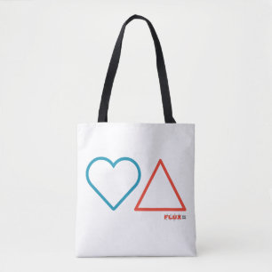 sac fourre-tout blanc "Tomber amoureux du changeme