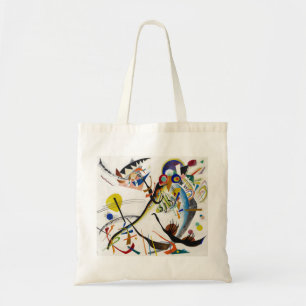 Sac fourre-tout bleu à segment de Kandinsky