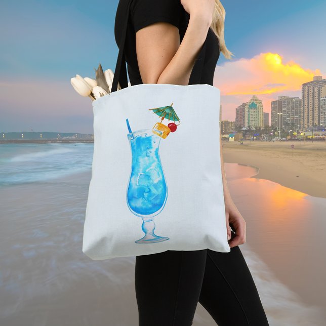 Sac fourre-tout bleu clair Daiquiri (Créateur téléchargé)