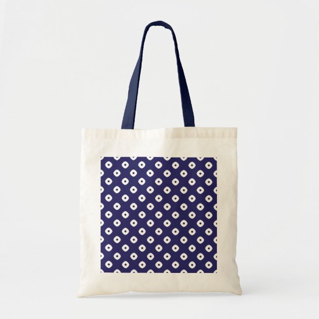 Sac fourre-tout bleu japonais (Devant)