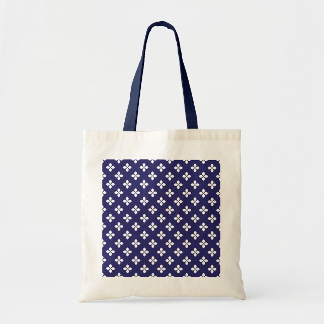 Sac fourre-tout bleu japonais (Devant)