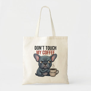 Sac fourre-tout bleu pour amateur de café et de Bo