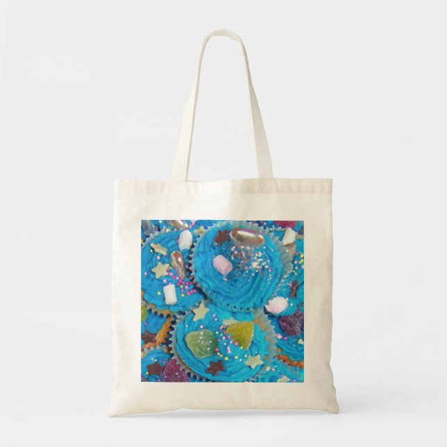 Sac fourre-tout Blue Cupcakes (Devant)