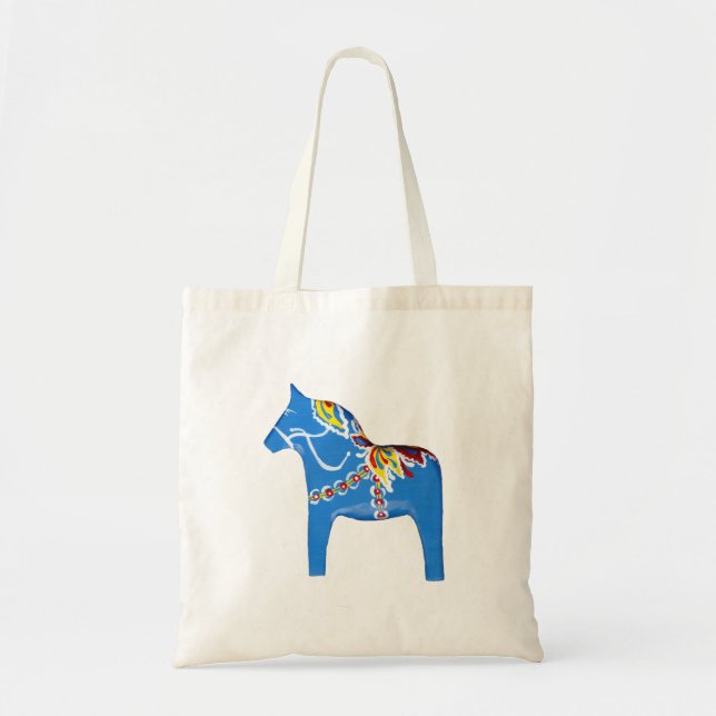 Sac fourre-tout Blue Dala Horse (Devant)