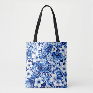sac fourre-tout blue rose symphony