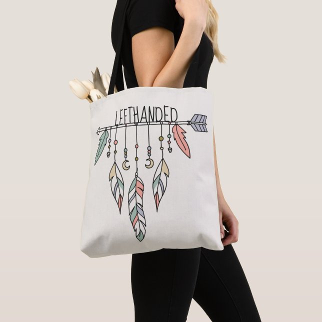 Sac fourre-tout Bohème Arrow & Feathers (De près)
