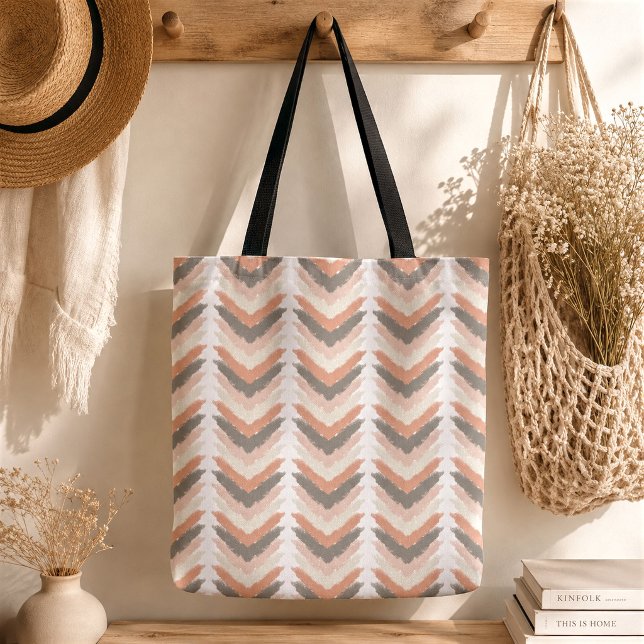 Sac fourre-tout bohème chevron (Créateur téléchargé)