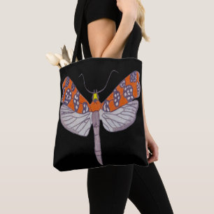 Sac fourre-tout - Bombyx de l'Ailante (noir)