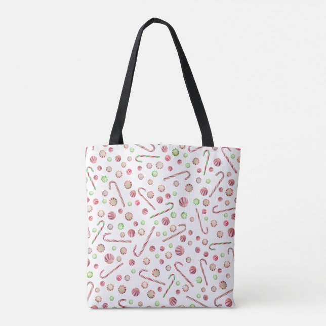 Sac fourre-tout bonbons à la menthe (Dos)