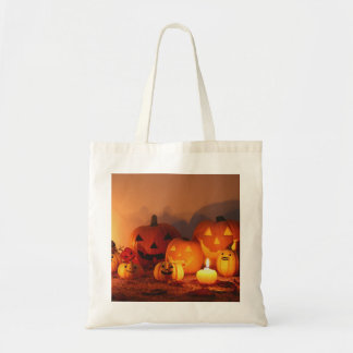 Sac fourre-tout bonbons d'Halloween