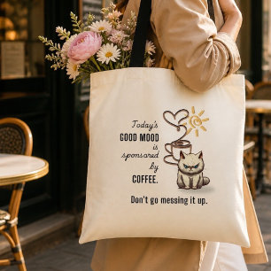 Sac fourre-tout Bonne Humeur parrainé par Café Drô
