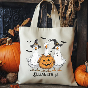 Sac fourre-tout Boo Ghost Goose Halloween, Sac pou