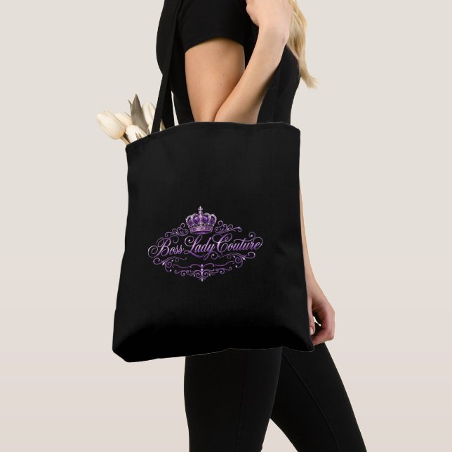 Sac fourre-tout Boss Lady tout-imprimé (De près)