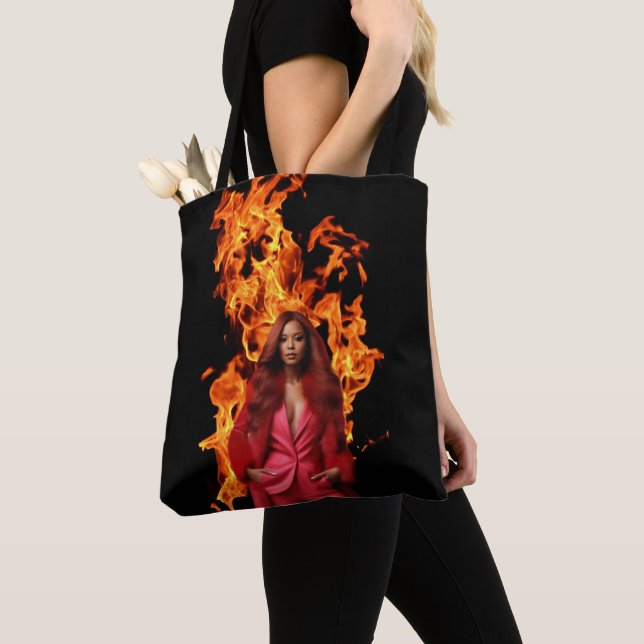 Sac fourre-tout Boss Lady tout-imprimé (De près)