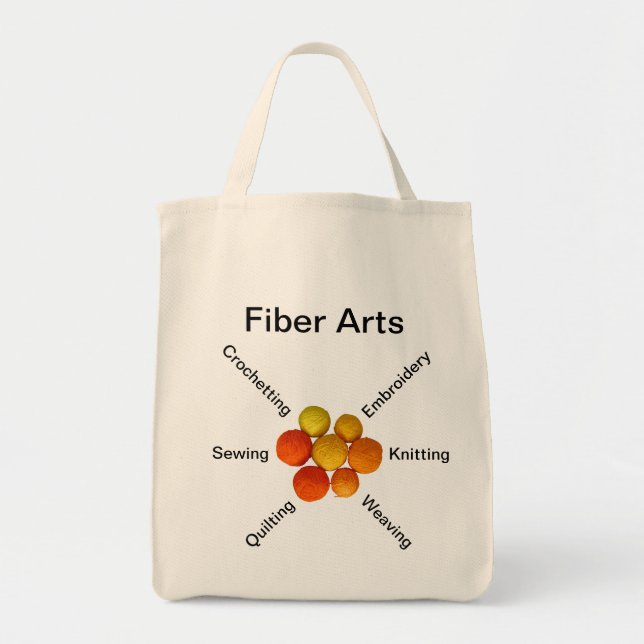Sac fourre-tout - Boules en fibre (Devant)