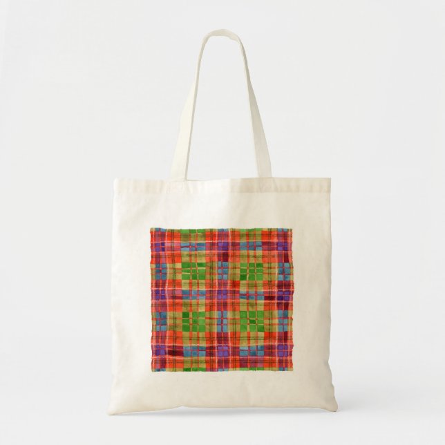 SAC FOURRE-TOUT budgétaire MAC RAE TARTAN (Devant)