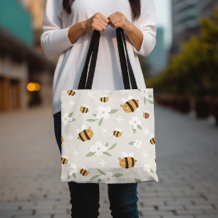 Sac fourre-tout Bumblebee mignonne, Sac fourre-tou