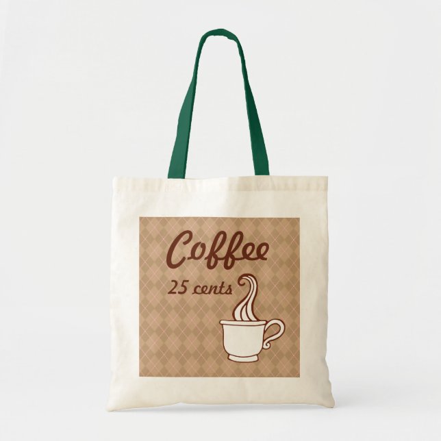 Sac fourre-tout cadeau café (Devant)
