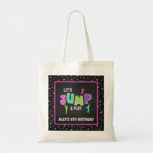 Sac fourre-tout cadeau d'anniversaire Trampoline -
