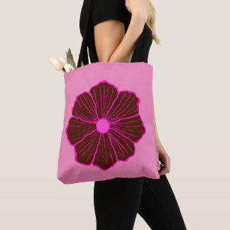 Sac fourre-tout cadeau de fleur hawaïenne